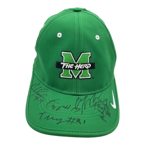 Nike Legacy 91 MARSHALL UNIVERSITY THUNDERING HERD Adjustable Hat W Signature - Picture 1 of 5